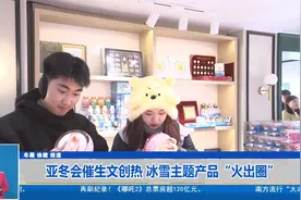 亚冬会催生文创热 冰雪主题文创产品“火出圈”视频封面