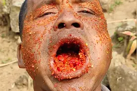 世界上最能吃辣的人，1天吃3斤辣椒