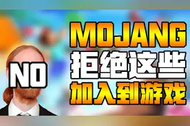 我的世界mojang拒绝这些内容加入游戏