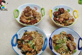 用铁锅就能做出好吃的排骨焖饭，配上一锅紫菜蛋花汤，太满足了视频封面
