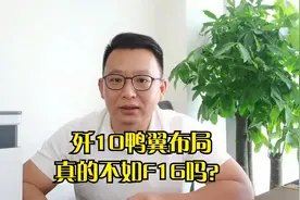 巴空军上校歼10非常危险但有三大缺陷，对比F16到底如何？视频封面
