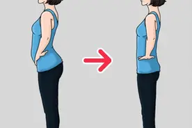 这样的大肚子很好减，坚持3个动作，纠正体态，收回大肚腩