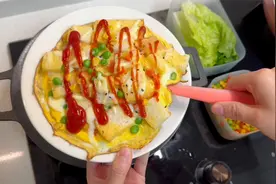 一周都要做一次的吐司鸡蛋，孩子喜欢吃又简单方便，早餐可以试试