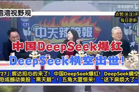 中国DeepSeek爆红，DeepSeek横空出世！恐成撼动美股黑天鹅。视频封面
