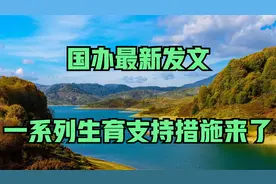 一系列生育支持措施来了！国办最新发文：建立生育补贴制度视频封面
