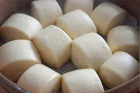 冬天蒸白面馒头，就试试这个一次发酵，很多朋友试过都说简单蓬松