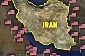 这张图真相了！马斯克发图：伊朗被美军基地包围 获上千万浏览