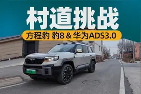 方程豹 豹8智驾不走寻常路，随机挑战北京郊外村道视频封面