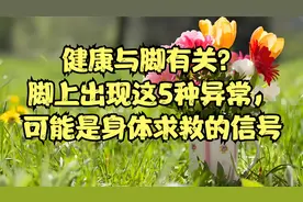 长寿与脚有关？脚上出现这5种异常，可能是身体的信号视频封面