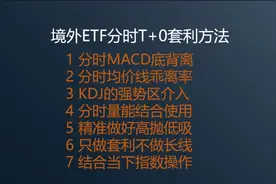 境外ETF分时T+0高抛低吸套利技术方法视频封面