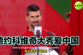 半个中国人德约科维奇采访：大爱上海，费德勒观战让我紧张！视频封面