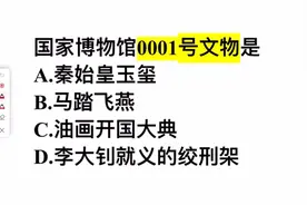 国家博物馆0001号文物是？是马踏飞燕吗？你知道吗？视频封面