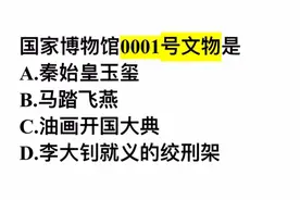 国家博物馆0001号文物是？是马踏飞燕吗？你知道吗？视频封面