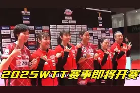 2025WTT赛事即将开赛！国乒12人参赛，张本早田希娜报名视频封面