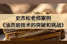史杰松老师案例《油页岩技术的突破和挑战》
