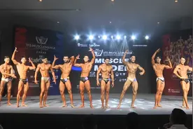 2023广州健身健美比赛（男子肌肉模特B组）视频封面