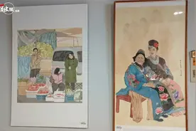 画笔绘时代 宝鸡文理学院2025届毕业生优秀作品展开展啦！