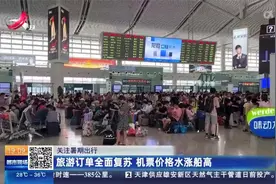 【关注暑期出行】旅游订单全面复苏 机票价格水涨船高视频封面