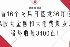 标普个交易日蒸发万亿！A股大金融和消费爆涨，强势收复视频封面