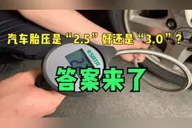 汽车胎压是“2.5”好还是“3.0”？行内人：记住这张表，才更安全视频封面