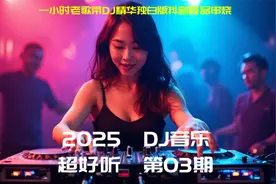 一小时老歌带DJ精华独白版抖音极品串烧，2025车载热门DJ舞曲视频封面