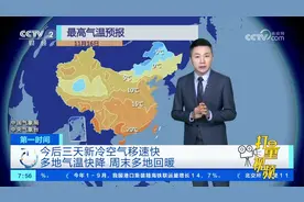 冷冷冷！今后三天新冷空气移速快，多地气温快降，周末多地回暖