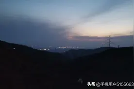 傍晚的紫云山！图片