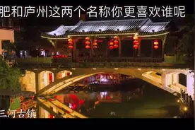 合肥古称庐州，你更喜欢哪种叫法？为什么最后选择合肥作为城市名视频封面