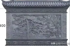 新中式四合院徽派围墙装饰迎宾墙照壁砖雕古建材料厂家直销图片