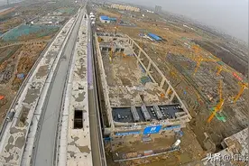 扬州高铁站最新航拍视频封面