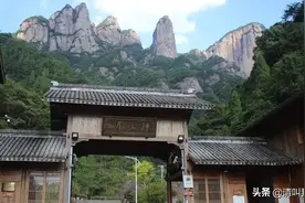 去浙江神仙居景区看我国独有观音峰，景色可以媲美黄山图片