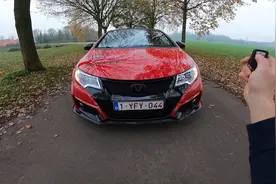 #拍车时间# 非常战斗！第一视角体验本田思域Type-R FK2[舔屏]