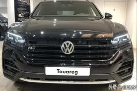 限量版大众途锐最帅的“黑武士”图片