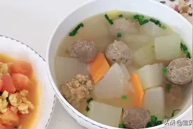 营养好喝的牛肉丸冬瓜汤做法来啦！