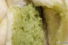 一发的快手吐司，卖相还可以，松软拉丝图片