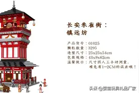 中华街系列之长安朱雀街！ --星堡积木 有限颗粒 无限创意！图片