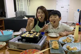 家庭版的章鱼丸子做法，简单易学，全家吃饱饱，才花费87块钱。