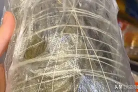 可以煎着吃的大粽子，你们见过吗？图片