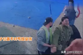 郭麒麟拍戏被炸伤，妈妈心疼打电话来把他骂哭！图片