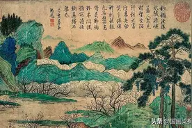 仇英《桃源仙境图》图片