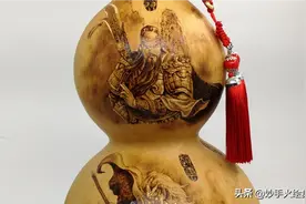 葫芦烙画～五虎上将图片
