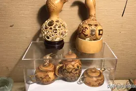 葫芦摆件。独创艺术精品。图片