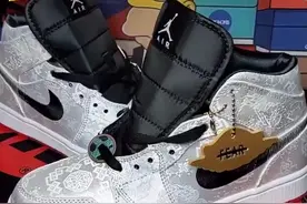 Aj1铜钱白丝绸，开箱实拍视频视频封面