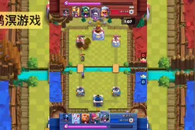 皇室战争：开小号跟人打友谊赛，在实力面前，任何传奇卡都没用