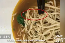 小伙面里吃出一根头发索赔一千，网友：赞！法官：支持较真！视频封面