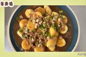 家庭版「肉末鸡蛋豆腐」口感软嫩顺滑 营养丰富 老少皆宜