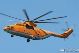 青岛小珠山灭火出动世界现役最大直升机米26图片