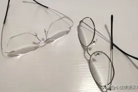 无边框近视眼镜确实要比以前的有边框的更好看、更轻、更秀气。图片