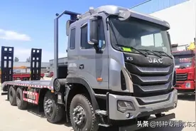 一体式挖机平板拖车，认可度很高图片