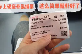 网上 车站 都买不到的卧铺票，上了火车随便补，以后就用这个办法